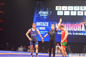 В Витебске завершился чемпионат Беларуси по спортивной борьбе