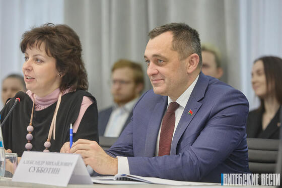 Александр Субботин принял участие в диалоговой площадке "Вместе за единую Беларусь!"