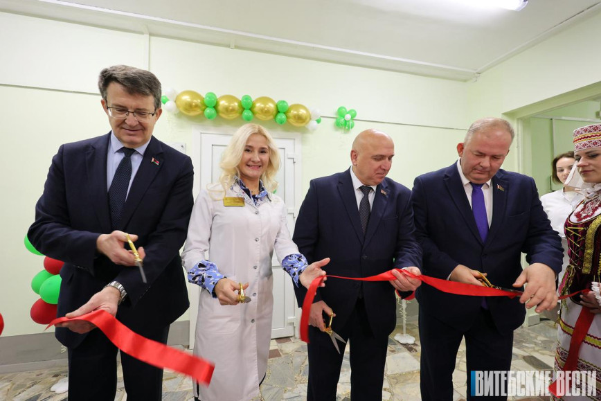 Открытие рентгеновского кабинета состоялось в Витебском областном клиническом кардиологическом центре