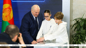 Lukashenko inaugurates Minsk City Technical Creativity Center for Children and Youth