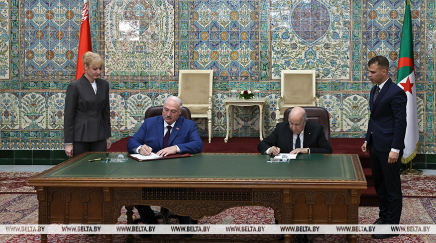 Belarus, Algeria set to boost ties with new cooperation roadmap