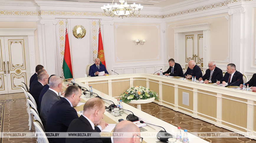 Lukashenko criticizes failures in clean-up and landscaping work