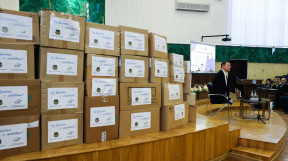 Humanitarian aid for the children of Donbass was provided by employees of the Brest customs and Beltamozhservice