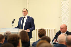 Alexander Subbotin visited JSC Naftan and Polotsk State University