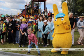 An inclusive children's playground was opened in Polotsk
