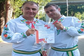 Polotsk residents became laureates at the regional competition of folk music and ditties