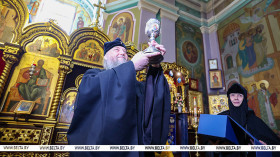 Belarusian customs hand silver chalice over to Grodno convent Belarusian customs hand silver chalice over to Grodno convent
