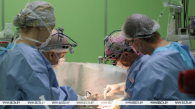 Belarusian cardiac surgeons perform unique, high-tech surgery on infant