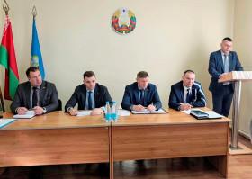 2 апреля прошло заседание областного штаба по благоустройству и наведению порядка в г.п. Оболь