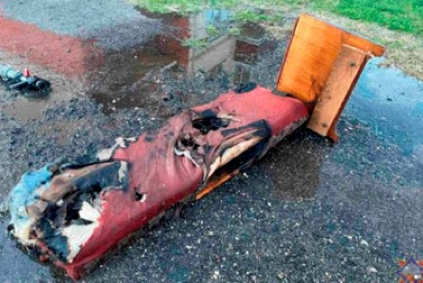 О задымлении в квартире в г.п.Шумилино