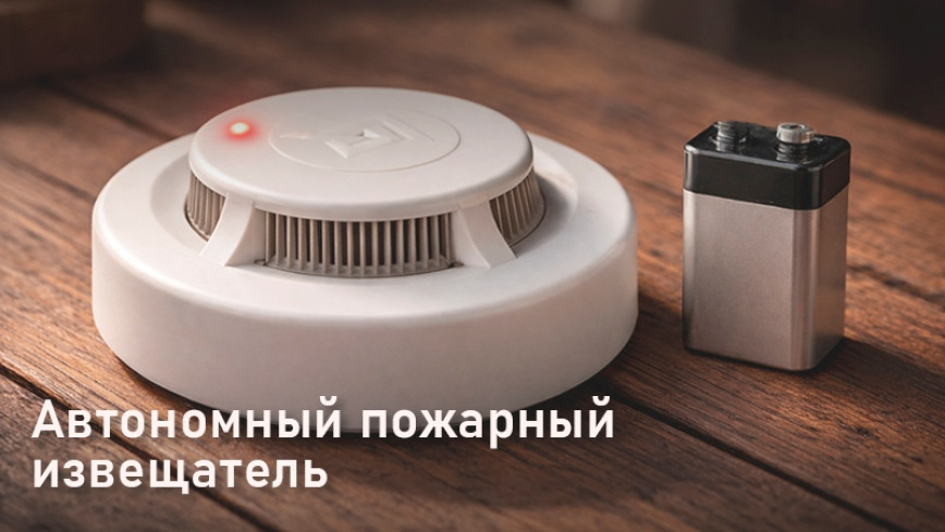 Автономный пожарный извещатель – маленький прибор, спасающий жизни